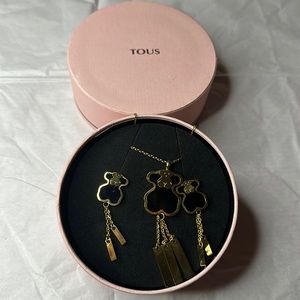 Tous necklace and earring set
